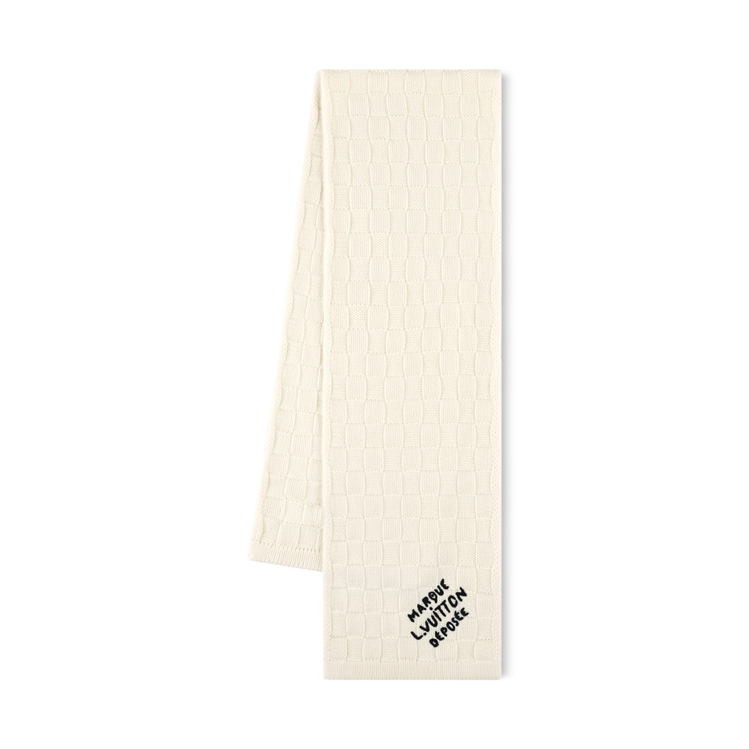 Damier Snug Scarf S00 - Men - Accessories | LOUIS VUITTON ®